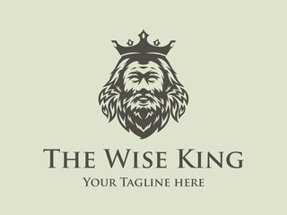 The Wise King Logo Concept