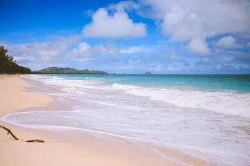 Makapuu beach park, East Oahu coast, Hawaii