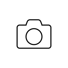 Camera icon vector. photo camera icon. camera photography icon.