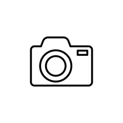 Camera icon vector. photo camera icon. camera photography icon.