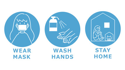 Infographic Steps How Prevent Respiratory Diseases. Correct Couching and Sneezing, Cleaning Hands with Antiseptic Gel, Wearing Mask. Virus and Infection prevention. Flat Cartoon Vector Illustration.