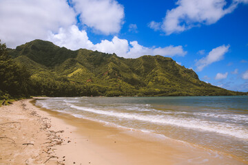Kahana bay, Oahu, Hawaii
