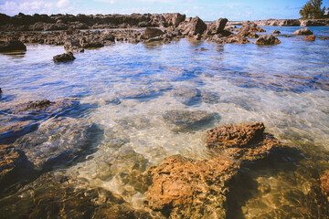 Shark cove, Noeth shore, Oahu, Hawaii