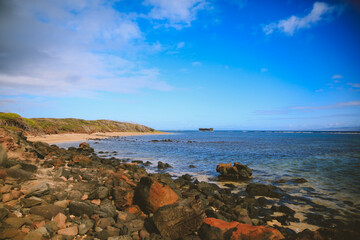 Shipwreck Beach，kaiolohia, Lanai island, Hawaii	