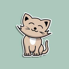 Sticker  Cat