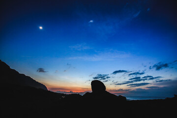 Starry Milky Way, Oahu, Hawaii