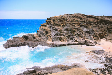 Halona Blowhole Lookout Oahu Hawaii Halona Beach Cove	