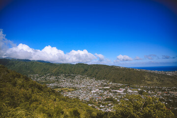 Tantalus lookout, Honolulu, Oahu, Hawaii