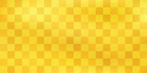 春　和紙　模様　背景