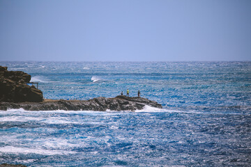 Lanai Lookout, East Honolulu coastline, Oahu, Hawaii