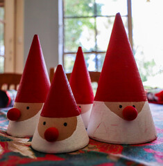 Close-up Santa Christmas Ornament 