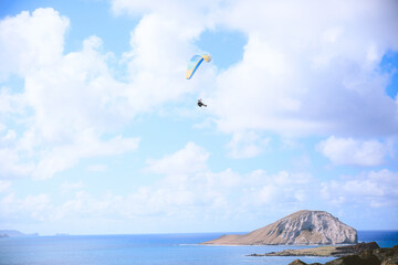 Makapuu Lookout, East Honolulu coastline, Oahu, Hawaii