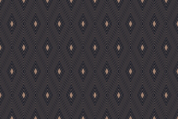 geometric folklore ornament pattern. tribal ethnic and motifs texture striped. retro embroidery style. design for background, wallpaper, decor, clothing, cover, curtain. vector illustration.