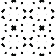  Black and white texture. Abstract seamless geometric pattern. 