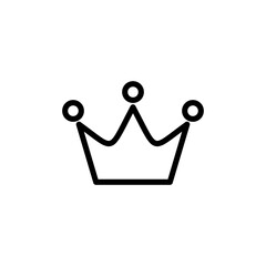 Crown icon vector. crown vector icon