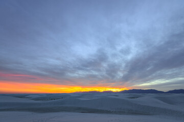 White Sand Dune at dawn