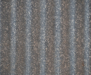 Zinc background Corrugated galvanized The surface of the galvanized roofing of Thailand.