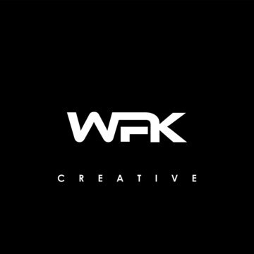 WPK Letter Initial Logo Design Template Vector Illustration