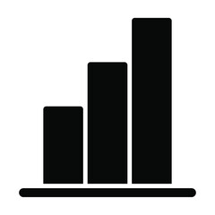 graph chart icon vector