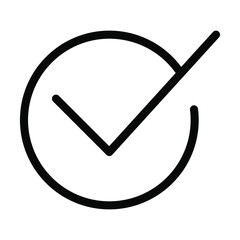 check mark icon vector