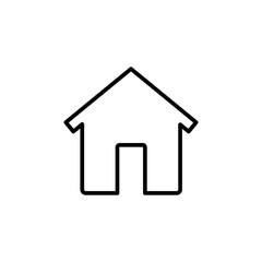 Fototapeta na wymiar House icon vector. Home icon vector