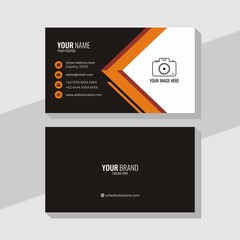 design template of business card, for business, corporate, company, business template, etc