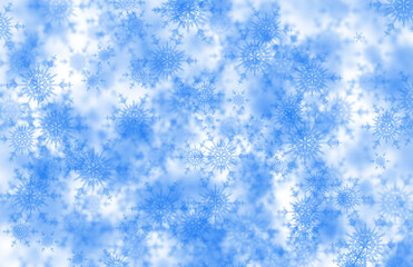 blue christmas background