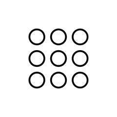 Menu Icon vector. web menu icon. hamburger menu symbol