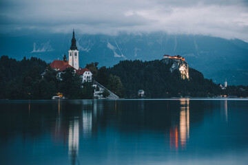 Blue Bled lake