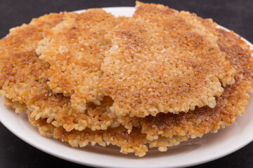 korean traditional food, crust of overcooked rice.