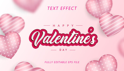 VALENTINE'S DAY BACKGROUND, TEMPLATES or TEXT EFFECT DESIGN