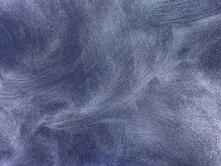 Texture of old background with decorative plaster navy blue colors.