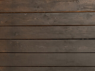 Fototapeta premium Brown wooden background. Timber board texture