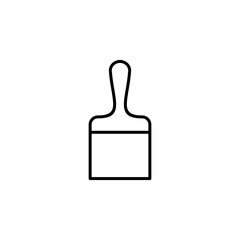 Obraz premium Paint icon vector. paint brush icon vector. paint roller icon vector