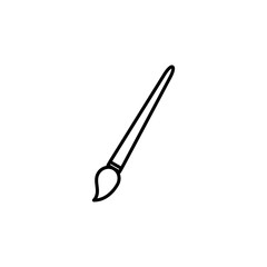 Obraz premium Paint icon vector. paint brush icon vector. paint roller icon vector