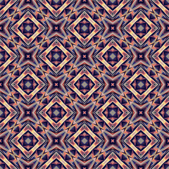 Geometric seamless pattern, ornament, abstract colorful background, fashion print, vector texture.