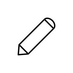 Pencil icon vector. pen symbol. edit icon vector