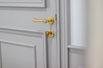 The door handle of luxury 