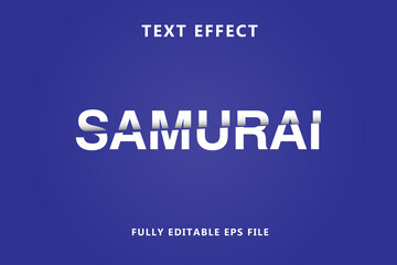 SAMURAI TEXT EFFECT DESIGN
