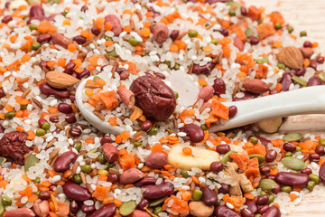 Take pictures of delicious, nutrient-rich porridge