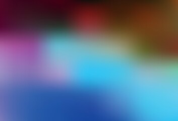 Light Blue, Red vector blurred template.