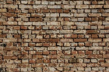 Fototapeta premium Red brick wall.