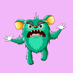 monster cartoon illustration