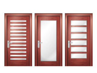 Wooden doors