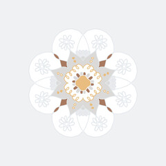 snowflakes icon illustration