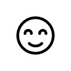 smile icon vector. smile emoticon icon. feedback
