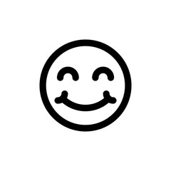 smile icon vector. smile emoticon icon. feedback