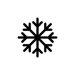 Snow icon vector. snowflake icon vector