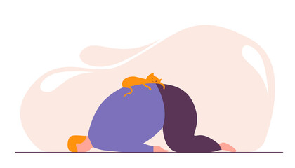 STAY AT HOME ILLUSTRATION DESIGN