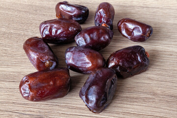 dried dates on the table